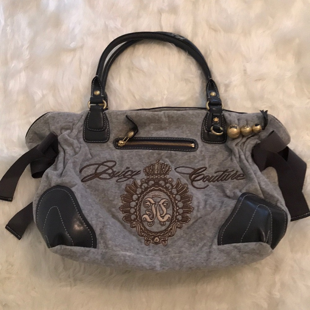 Juicy Couture Gray Handbag